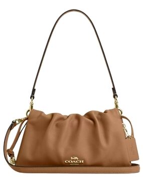 Coach Faye Leather Shoulder Bag – Elegant Everyday Style